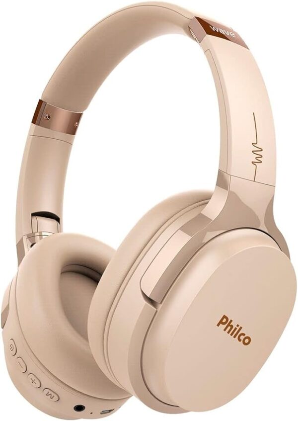 Headphone Bluetooth Philco PFO01BTG Wave – Bivolt Rose Gold - Image 4