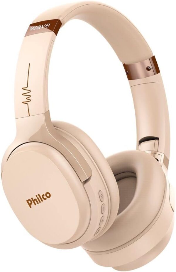 Headphone Bluetooth Philco PFO01BTG Wave – Bivolt Rose Gold - Image 2